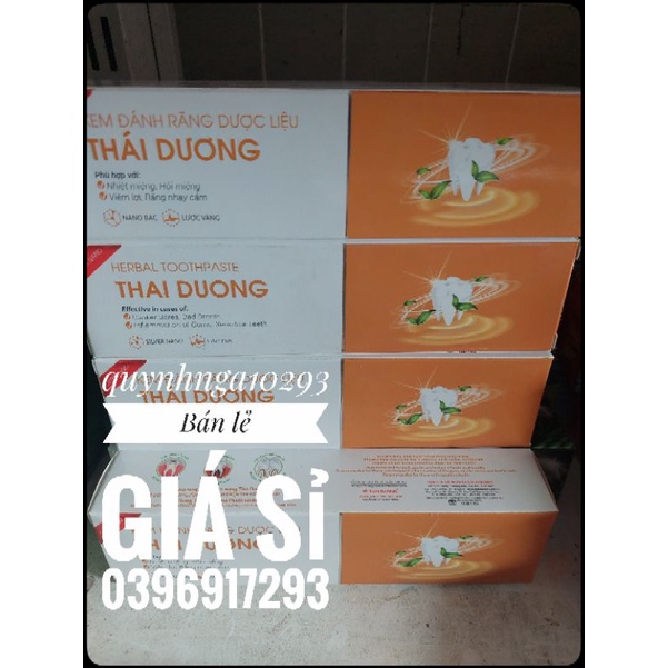 Kem đánh răng Dược Liệu Thái Dương 150gr