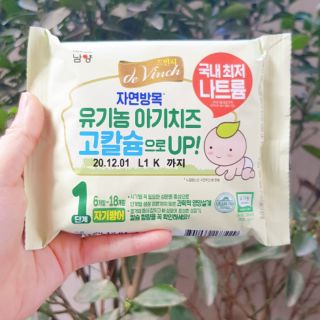 Phô mai tách muối DeVinch cho bé 6m+