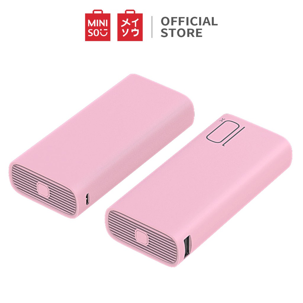 [Mã MINI11FFF giảm 5% đơn 150K] Sạc dự phòng 10.000 mAh Miniso chính hãng