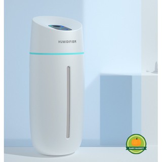 Máy tạo độ ẩm không khí, phun sương HUMIDIFIER, cổng cắm USB, Tặng kèm 3 lọ tinh dầu, Bảo Hành 6 Tháng Chính Hãng