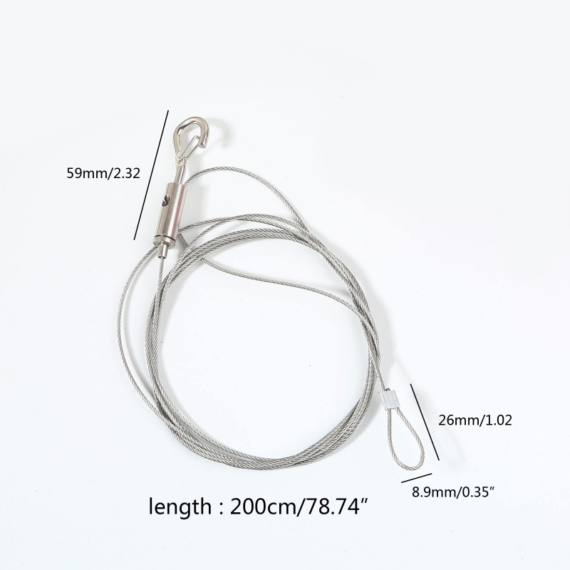 Bộ 2 Dây Treo Ảnh 2m Có Thể Điều Chỉnh Tiện Dụng