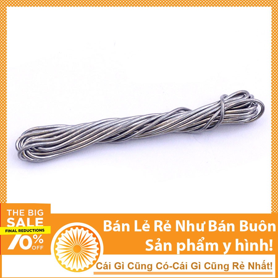 Thiếc Hàn Asahi 63% 1.0mm Dài 1.5m Thiếc Túi