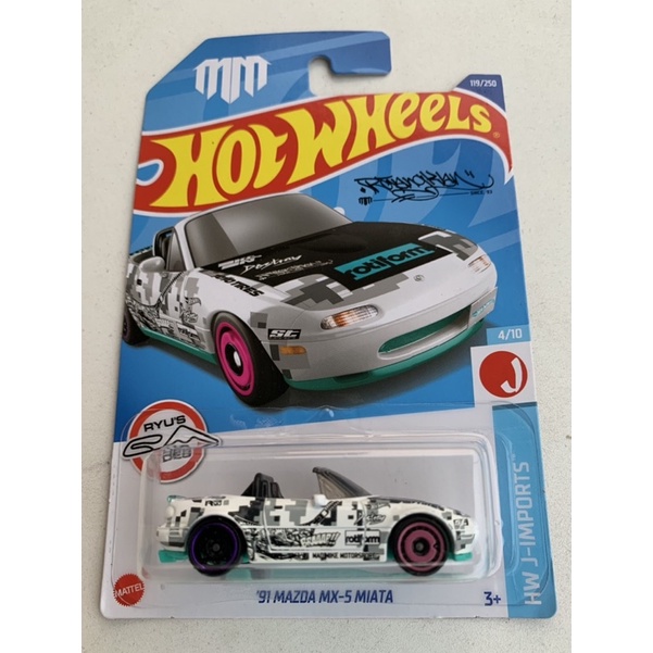 Xe Hot Wheels '91 Mazda MX-5 Miata