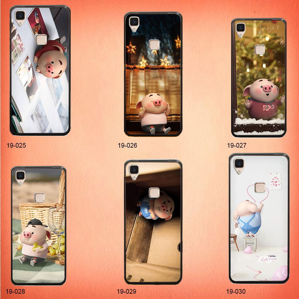 Skin dán Vivo V3 hình Heo con dễ thương