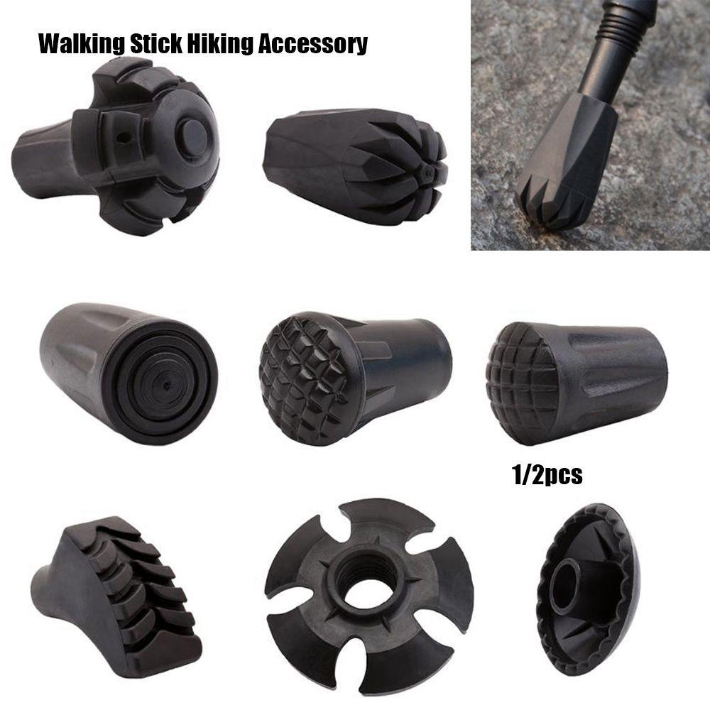 SHOUKEY 1 / 2 Đầu Bọc Gậy Leo Núi 9 Kiểu Màu Đen