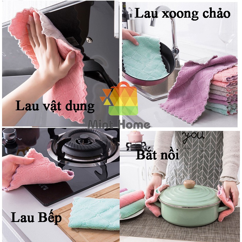 Khăn lau bếp đa năng, tay, kính, bàn, xe ô tô siêu thấm | WebRaoVat - webraovat.net.vn