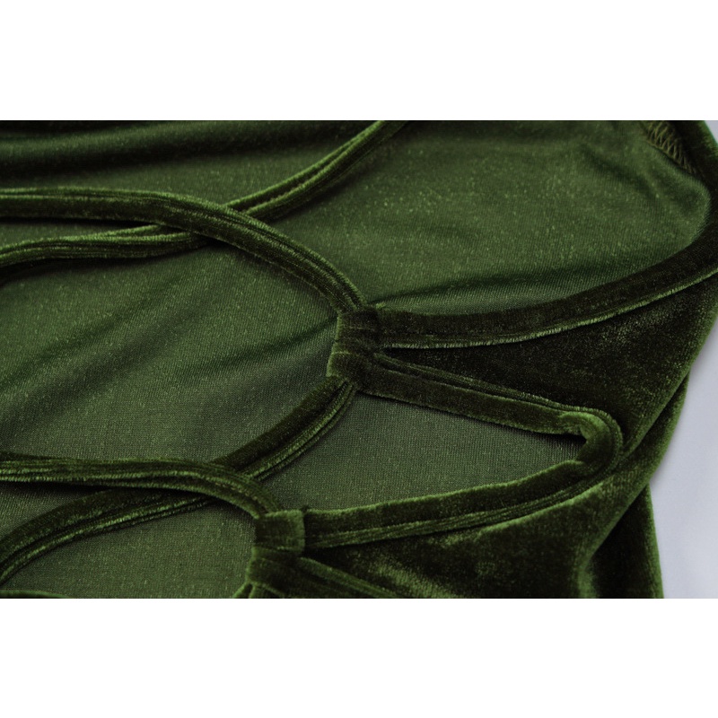 Đầm DUNEA hở lưng thiết kế xẻ tà quyến rũ cho nữ