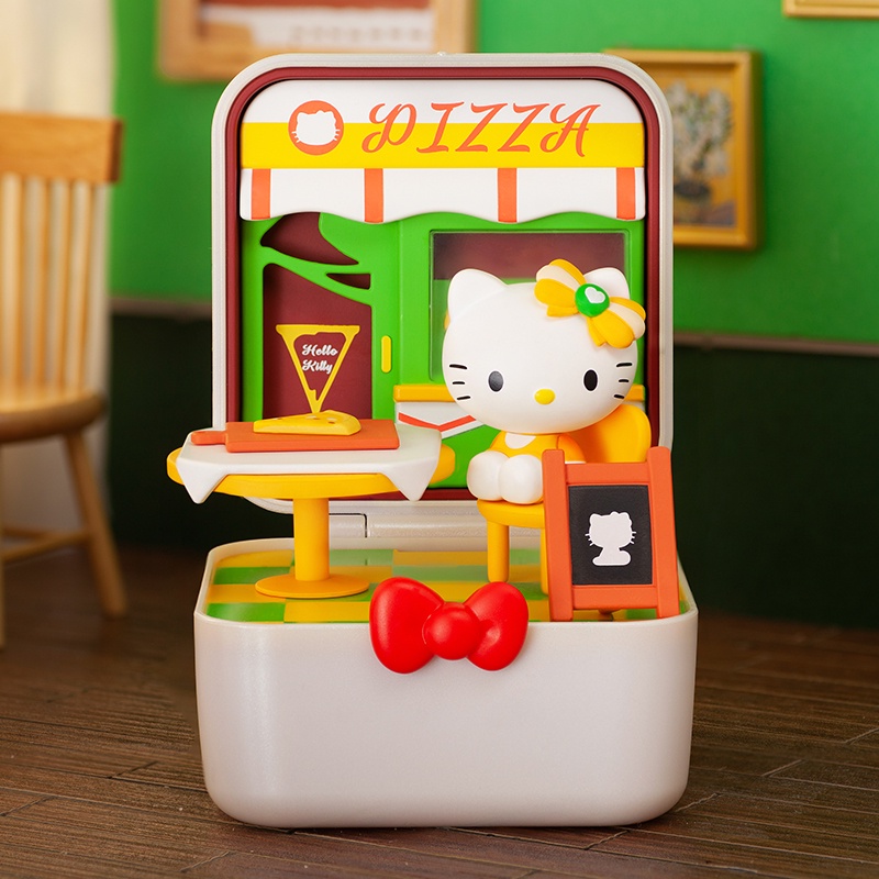 Hộp đựng thức ăn POP MART hình Hello Kitty ngộ nghĩnh