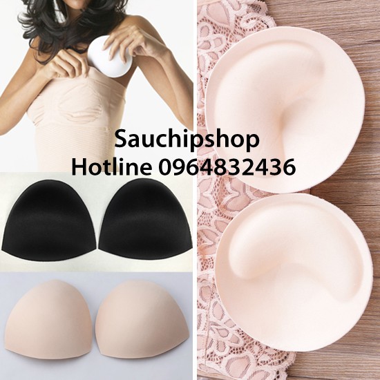 Mút độn, nâng ngực tiện lợi, có 2 loại mút dầy và mút mỏng, nhét vào áo bơi tiện lợi | BigBuy360 - bigbuy360.vn
