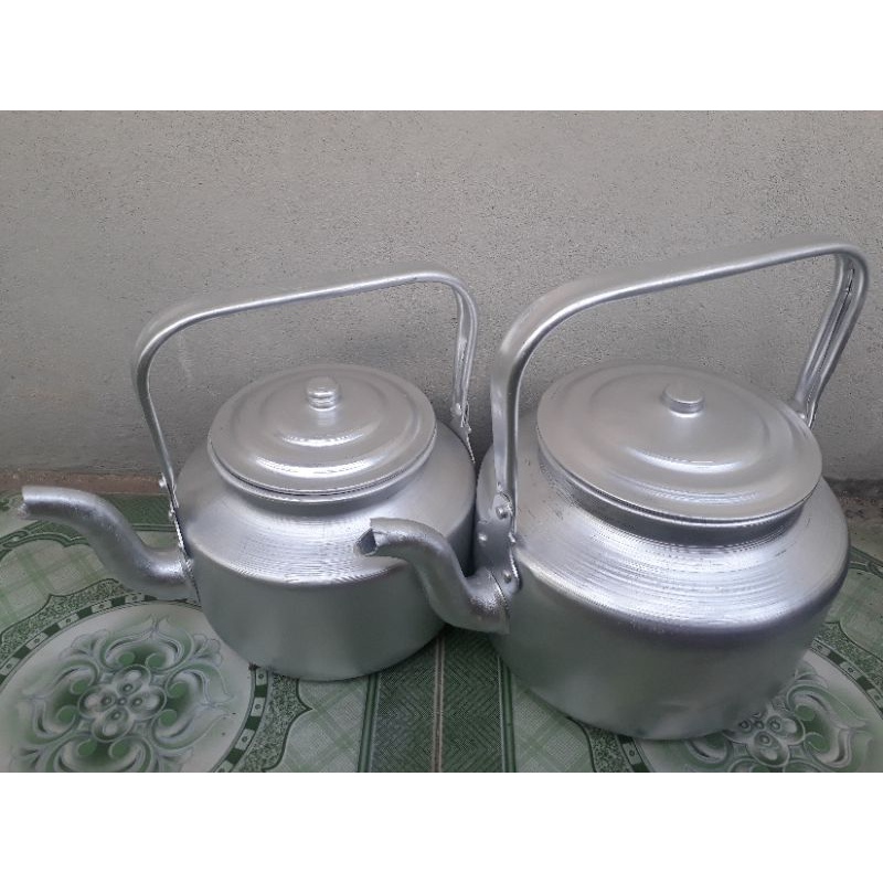 Ấm nhôm gò đun nước loại 3L, 5L