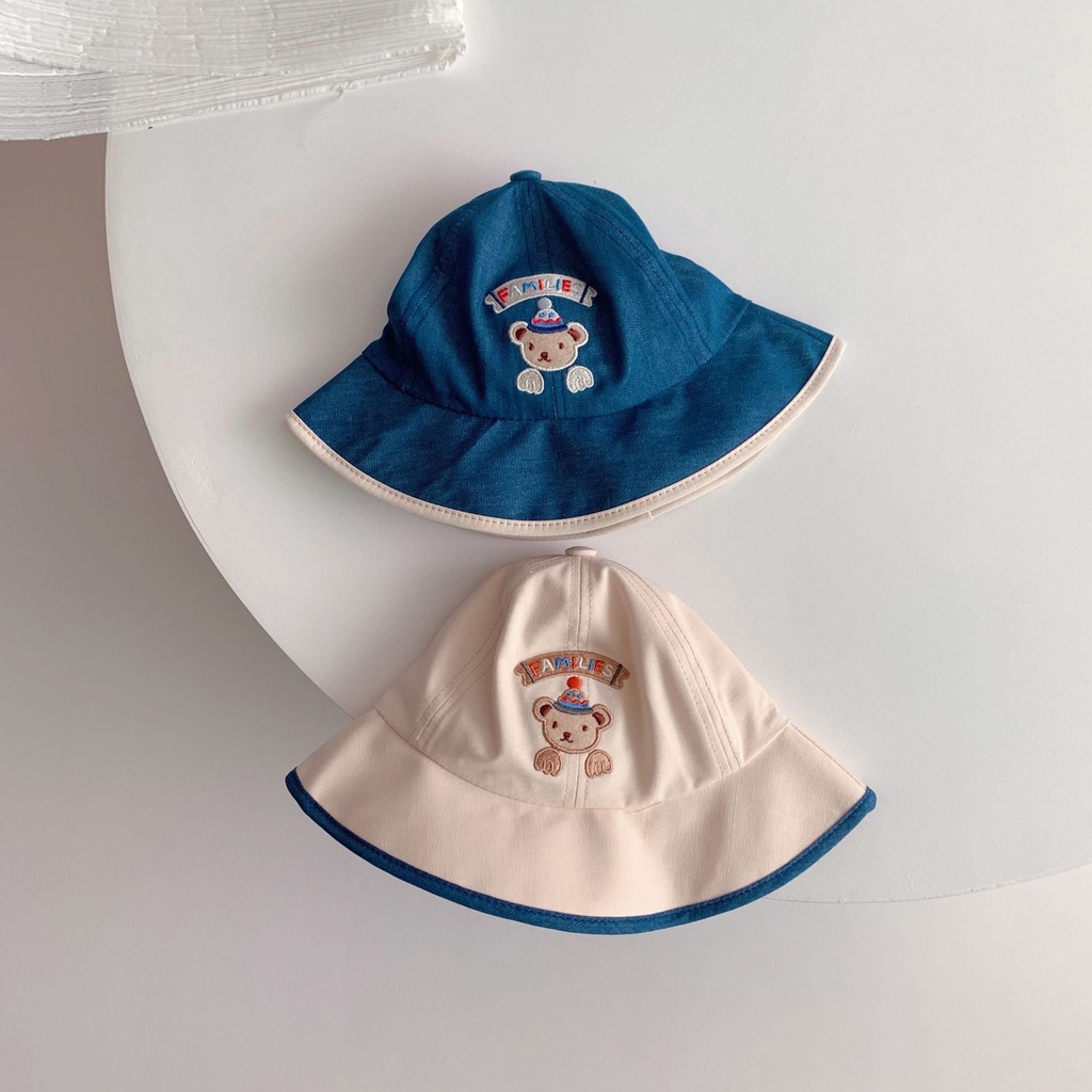 MUP 116 : Mũ vành cho bé vòng đầu 45-48cm