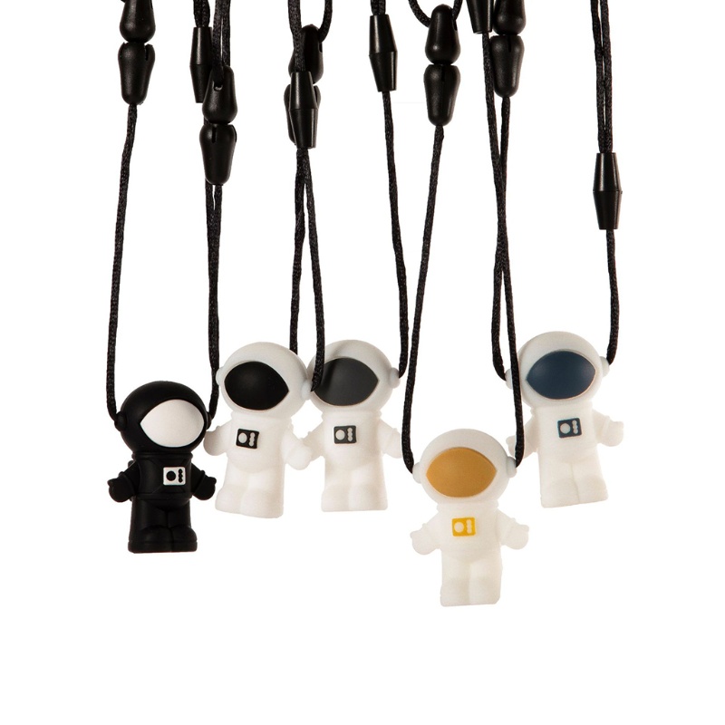 Đồ Chơi Nhai Gặm Hình Phi Hành Gia Bằng Silicone