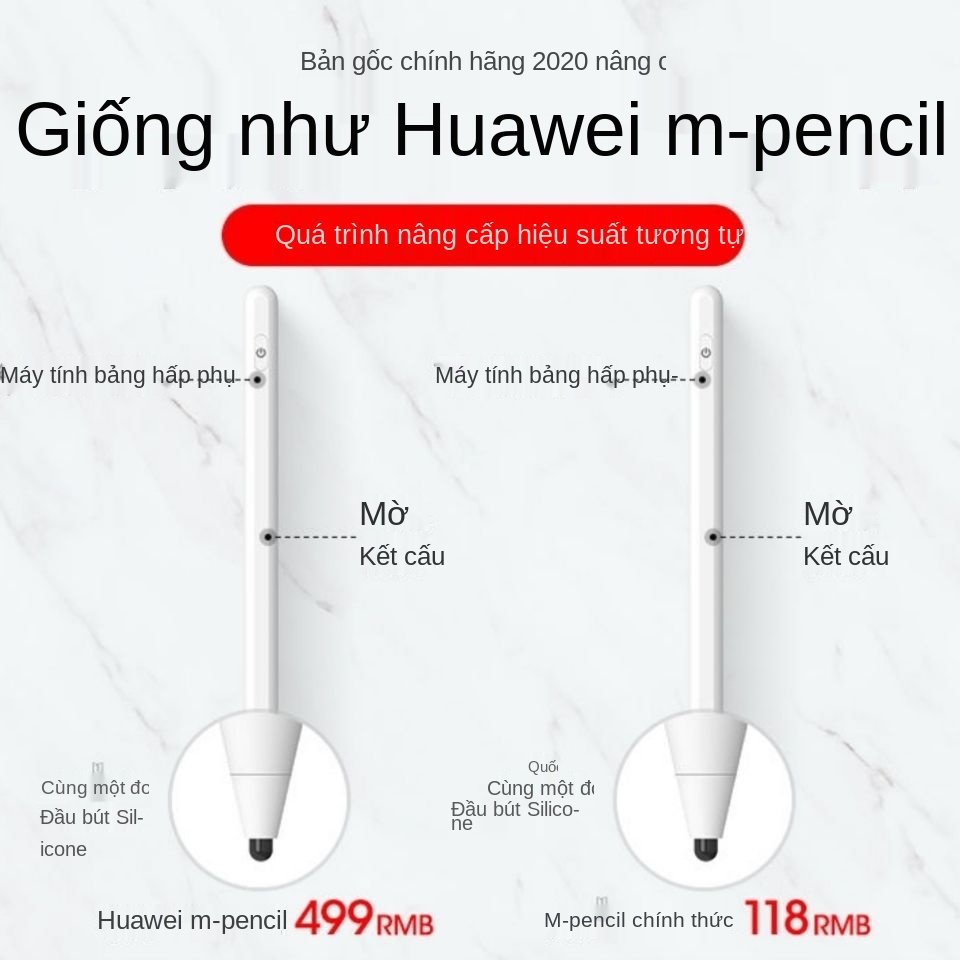 Huawei Matepad Stylus Pro Điện thoại màn hình cảm ứng Bút vẽ Fine Head M6 Glory V6 Máy tính bảng đa năng Android m5