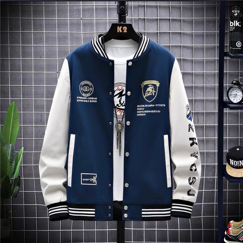 ÁO KHOÁC DÙ NAM HAI LỚP NÚT BẤM PHONG CÁCH HÀN QUỐC