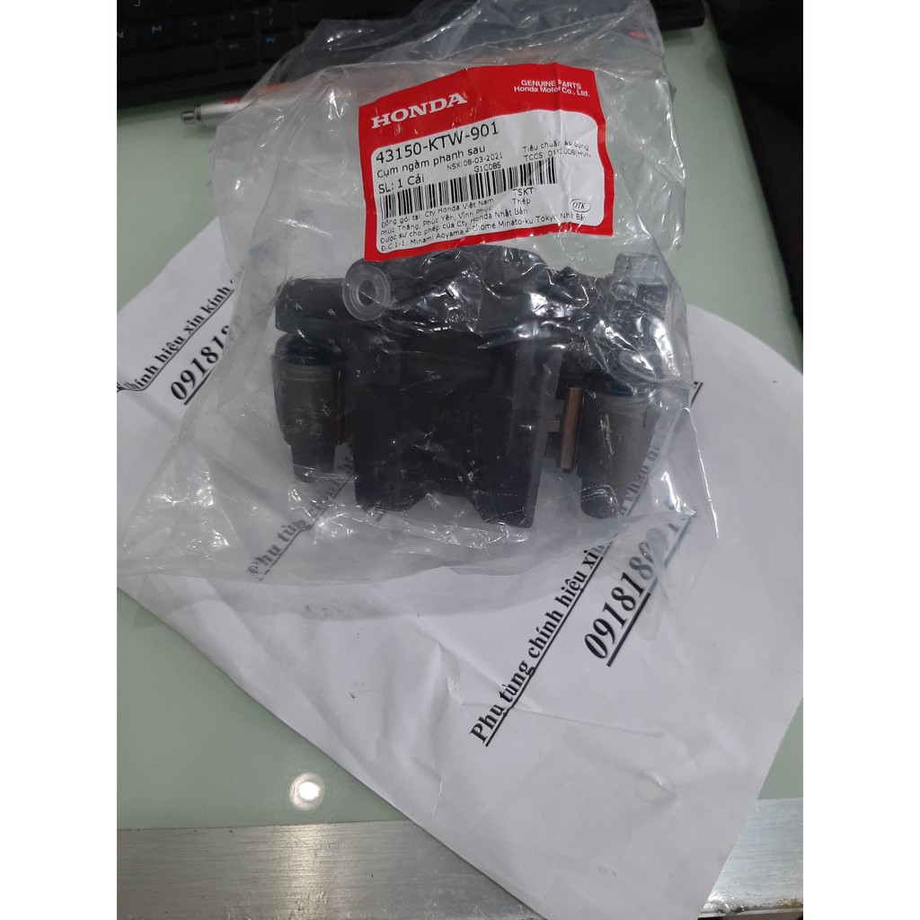Cụm xy lanh phanh dầu sau sh 125.150 cbs sh việt 2012-2019 honda