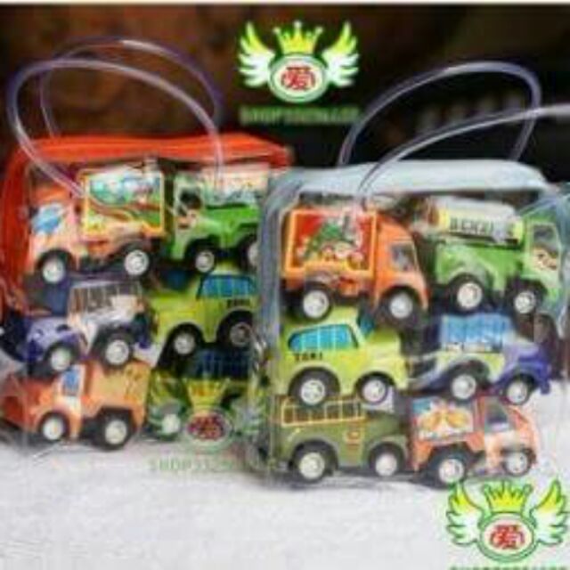 Bộ 6 oto mini cho bé