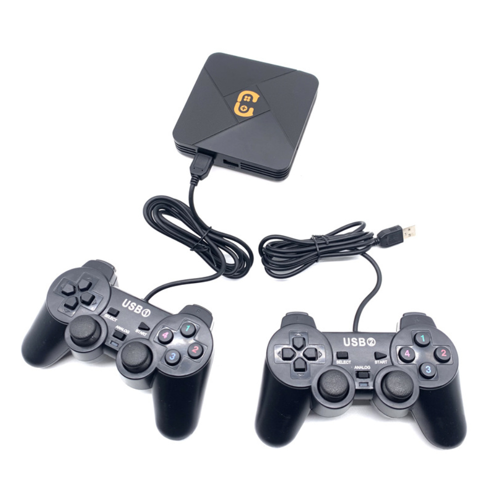 Máy Chơi Game Điện Tử 4 Nút PS 5600 - Android Tivi &amp; Game Box - Kết Nối Cổng HDMI - 4K - Kèm 2 Tay Cầm Không Dây Cao Cấp