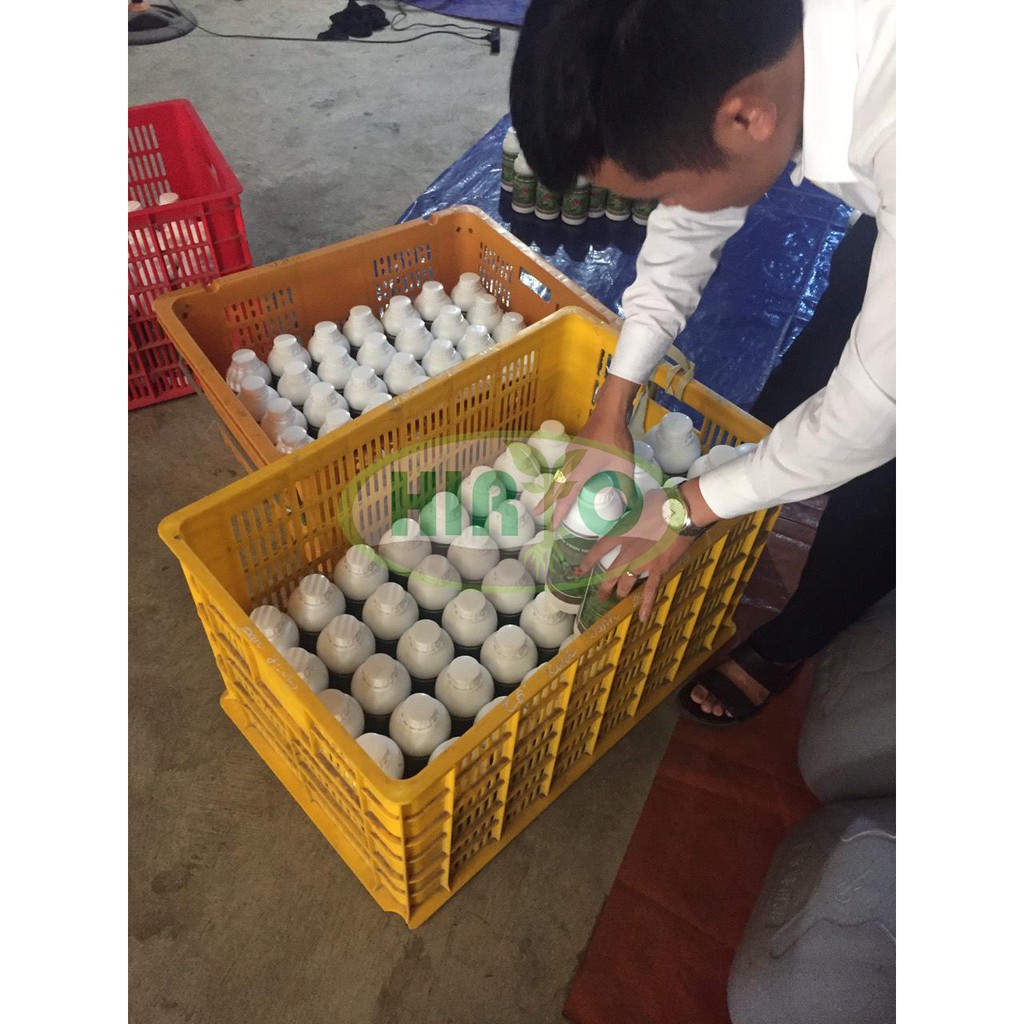 Chế phẩm sinh học-Dịch trùn quế thủy phân Hiryo-Cung cấp chất dinh dưỡng,cải tạo đất tốt