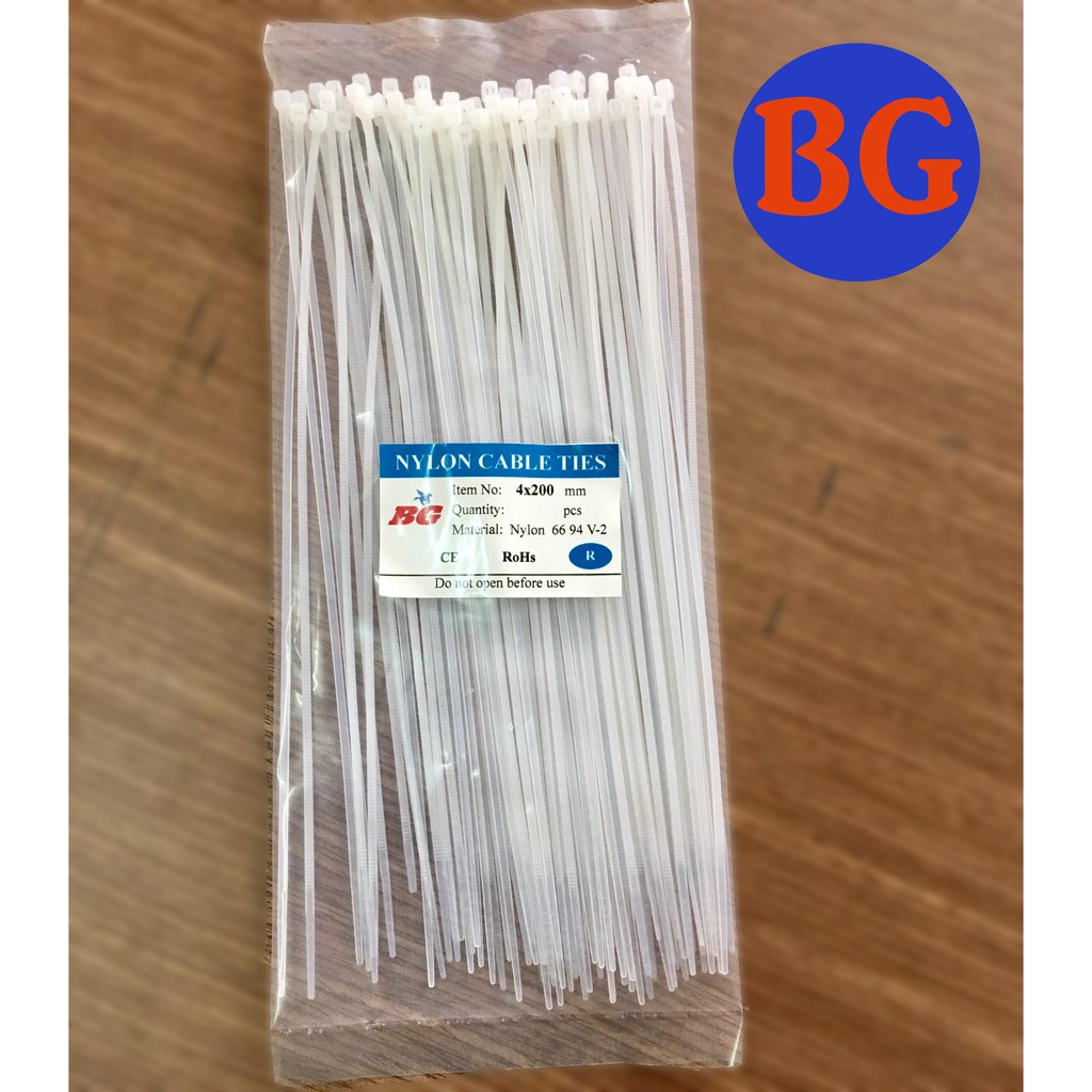 Dây rút nhựa PA66 (4x200mm)