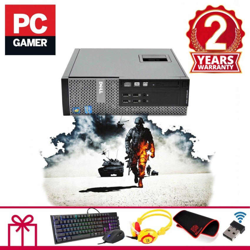 PC chơi Game DELL OPTIPLEX 7010 SFF (G2030, Ram 8GB, HDD 2TB, VGA Rời 2GB) + Quà Tặng - Hàng Nhập Khẩu | BigBuy360 - bigbuy360.vn