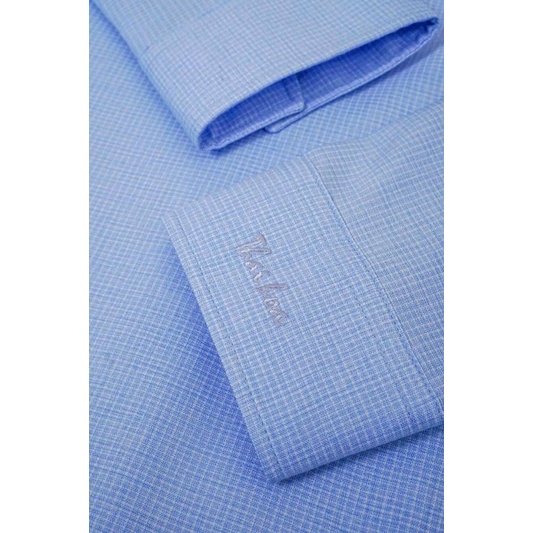 Áo thái hoà mã 720 cao cấp màu xanh dương tay dài, ngắn