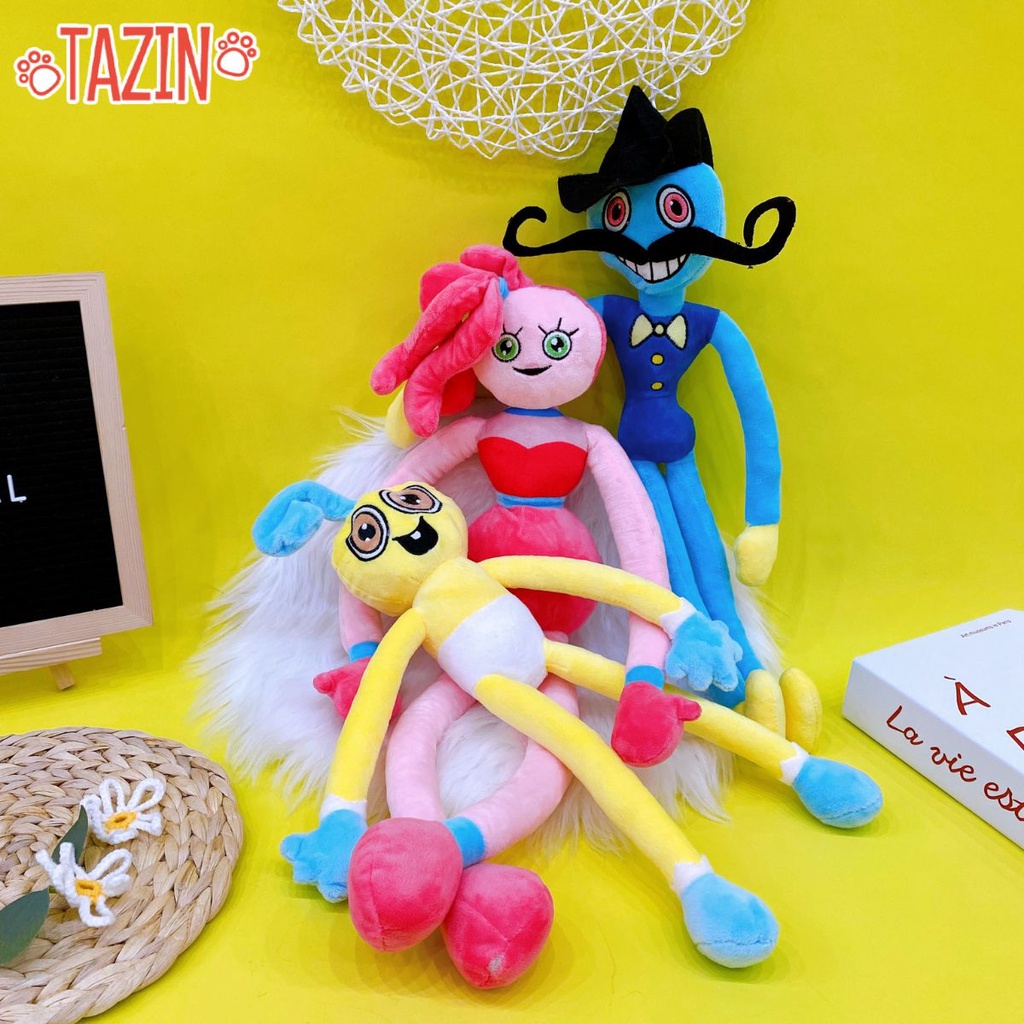 Gấu Bông Mommy, Daddy Và Baby Long Leg Trong Game Poppy Playtime Chapter 2 - Tazin