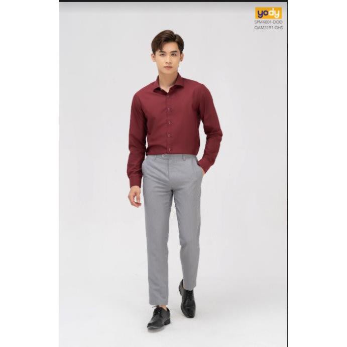 Áo Sơmi Nam Dài Tay Slim YODY Kháng Khuẩn Khử Mùi Tốt, Không Nhăn Tự Nhiên - SPM4001