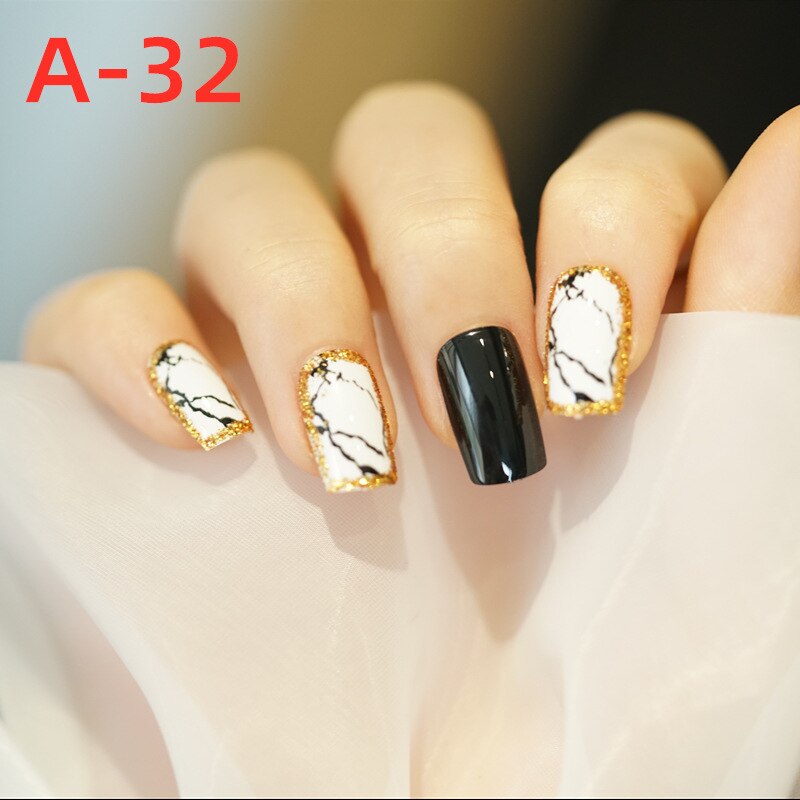 Bộ 24 móng tay giả SUAKE có keo dán làm đẹp cho nữ