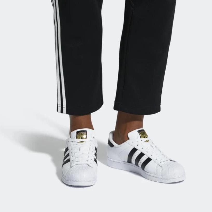 [Sale 3/3] Giày Sneaker Thời Trang Nam Nữ Adidas Superstar  Trắng Vàng - Hàng Chính Hãng - Bounty Sneakers Sale 11 < : "