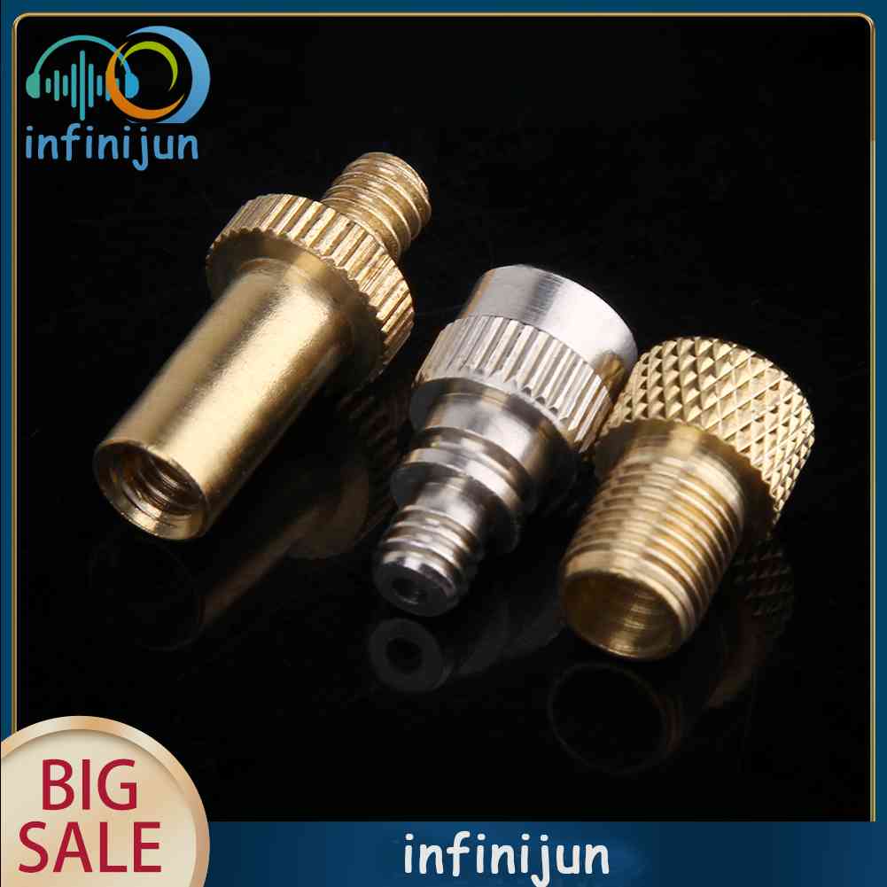 Bộ Chuyển Đổi Van Presta Sang Schrader + Ống Nối Van Presta Cho Xe Đạp