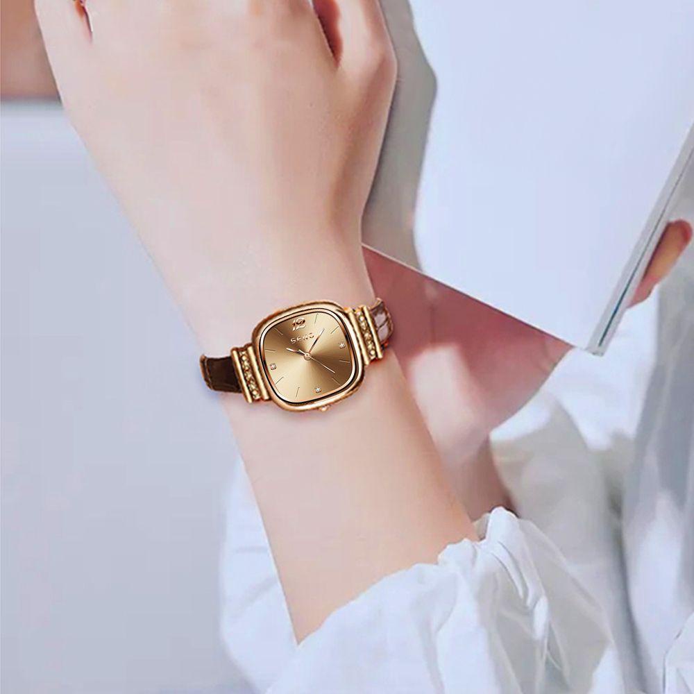 Đồng Hồ Đeo Tay BTLIMER Kiểu Dáng Đơn Giản Hợp Thời Trang Cho Nữ|Đồng Hồ Đeo Tay Thời Trang Cá Tính