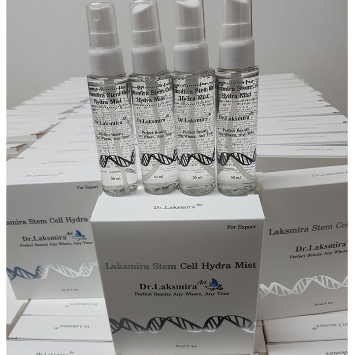 Xịt Khoáng Laksmira 50ml - Xịt Khoáng Tế Bào Gốc Dùng ngay sau liệu trình xâm lấn như lăn kim, vi kim, phi kim