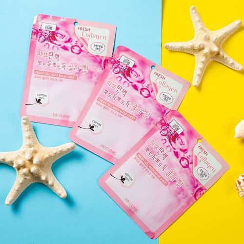 Mặt nạ Dưỡng Da Collagen 3W Clinic Fresh Mask Sheet 23ml