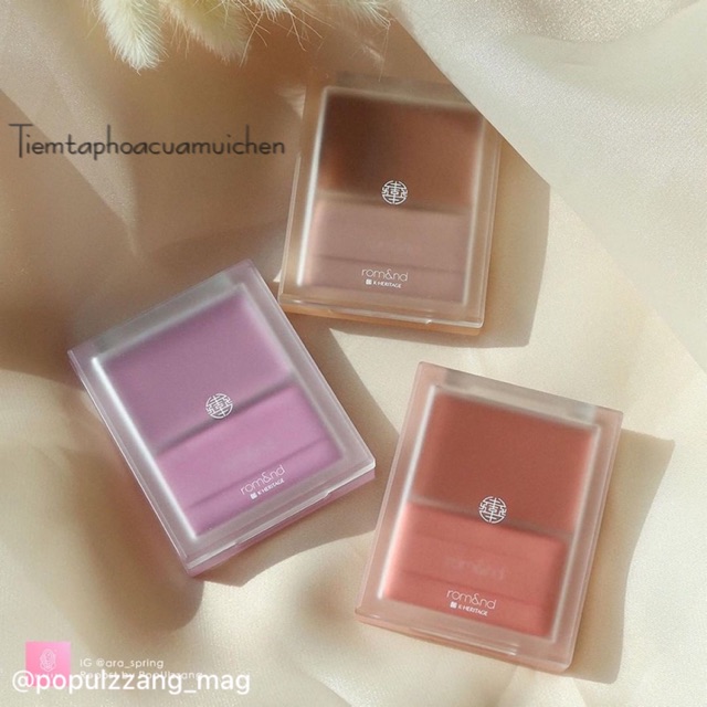 [Chính hãng] Má Hồng Dạng Kem Siêu Mịn Romand See-Through Melting Cheek 3.5g