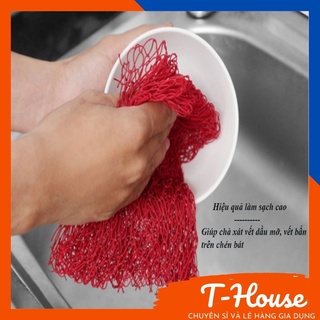Cước lưới rửa chén bát đa năng-Cước lưới chà nồi- Cước rửa chén Lưới SUKA
