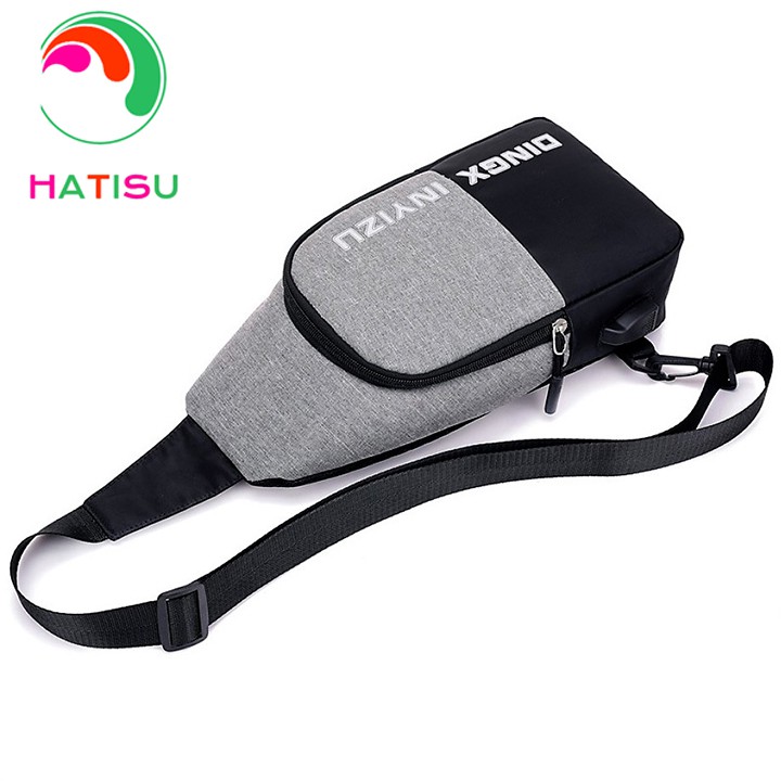 [XẢ KHO 3 NGÀY] Túi đeo chéo Đa Năng Hàn Quốc DC601 sạc USB HATISU | BigBuy360 - bigbuy360.vn