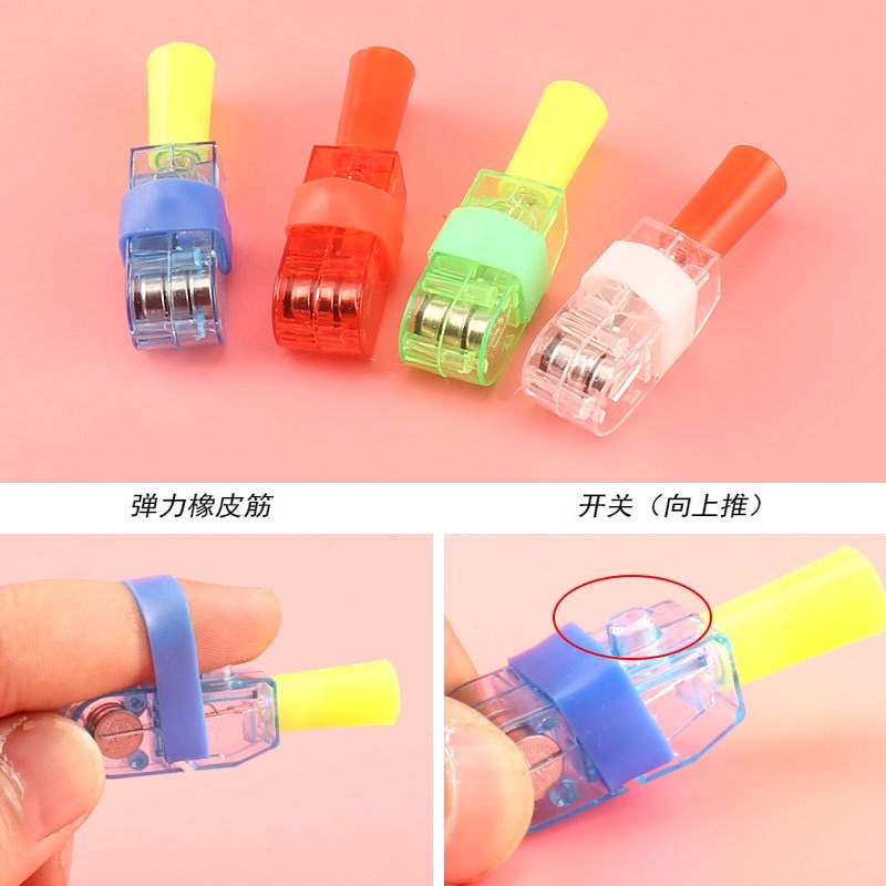 [ Rẻ Vô Địch ] Đồ Chơi Ngón Tay Chiếu Hình Phim Hoạt Hình Nhiều Mẫu Cho Bé