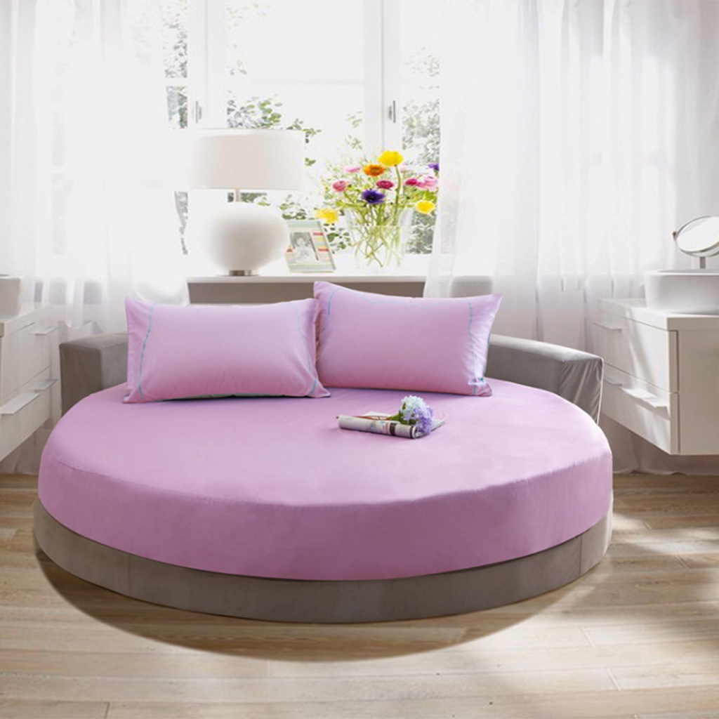 Mềm Ga Trải Giường Hình Tròn 200x200cm