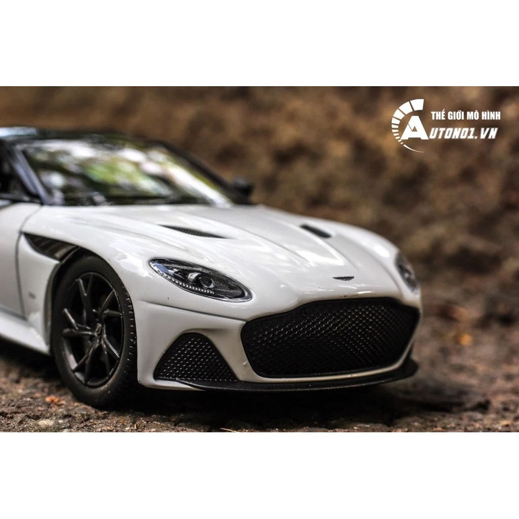 MÔ HÌNH XE ASTON MARTIN DBS SUPERLEGGERA WHITE 1:24 WELLY 6891