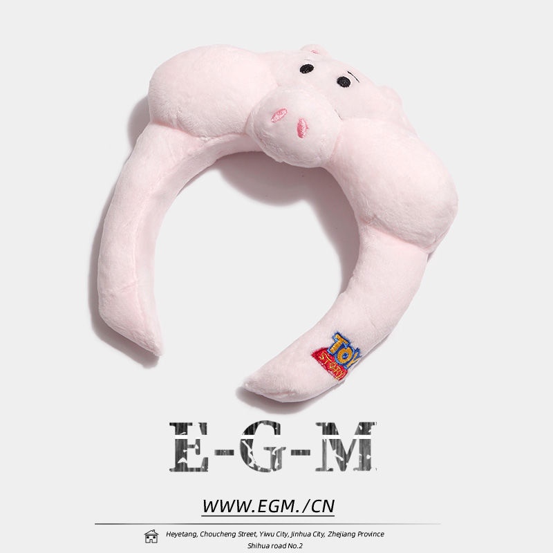 Kẹp Tóc Hình Gấu / Dâu Tây Bằng Lông Nhung Dễ Thương Xinh Xắn Cho Nữ