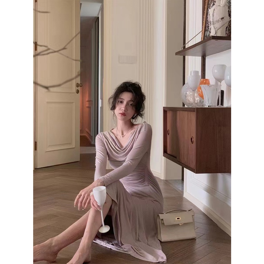 Jane Váy trễ vai vintage Timeless