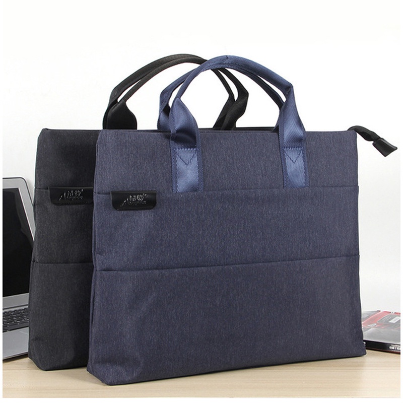 Túi Vải Canvas Đựng Tài Liệu / Máy Tính 4 Ngăn Thiết Kế Đơn Giản Tiện Dụng Cho Văn Phòng | BigBuy360 - bigbuy360.vn