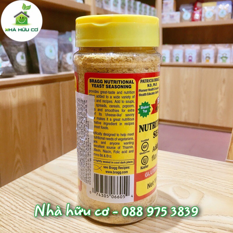 Nấm men dinh dưỡng Bragg Nutritional Yeast Seasoning 127 gr - Date : 8/2022 | BigBuy360 - bigbuy360.vn