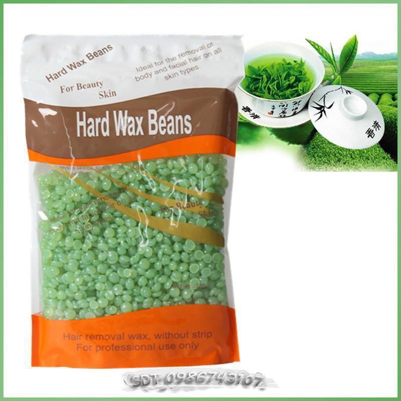 (Free que gỗ) Sáp wax lông nóng dạng hạt đậu Viên Hard Wax Beans 100g SV