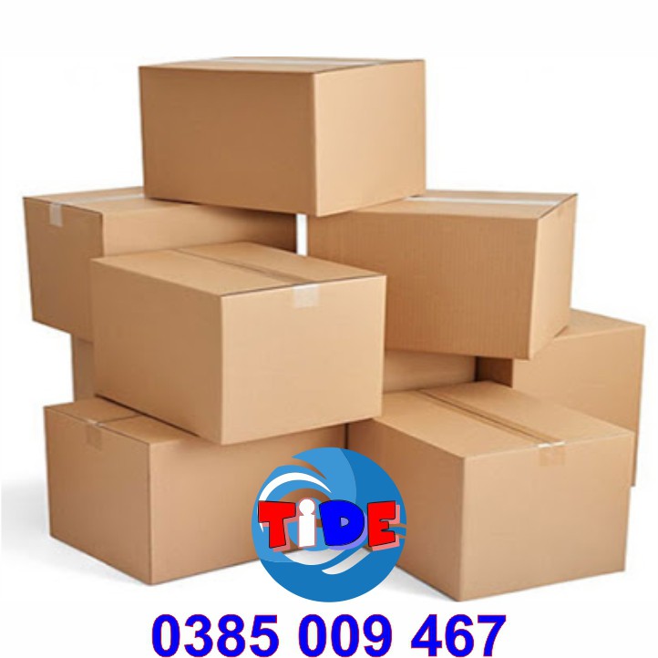 Hộp carton (50 chiếc kích thước 16cm x 12cm x 6cm) – Dùng trong công tác đóng hàng hỗ trợ vận chuyển - Hộp COD