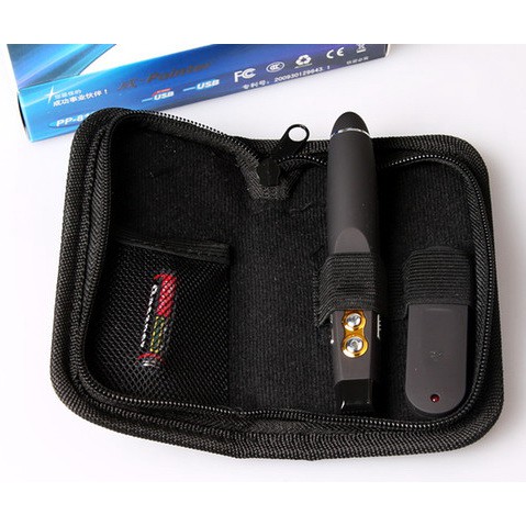 Bút trình chiếu Laser Pointer PP-810 (Đen) chuyên dùng lật trang trình chiếu Slide. CHÍNH HÃNG PHÂN PHỐI