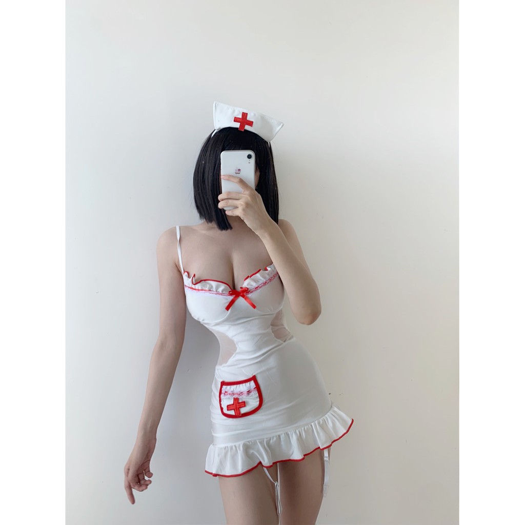 Cosplay y tá sexy , đồ ngủ cosplay nữ y tá sexy C118 | BigBuy360 - bigbuy360.vn