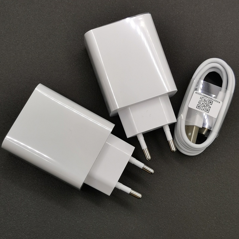 XIAOMI Củ Sạc Nhanh 27W EU QC4.0 Cho Mi 11 10 9 Note10 lite Poco F2 X3 Redmi Note 9 9S K40 Pro
