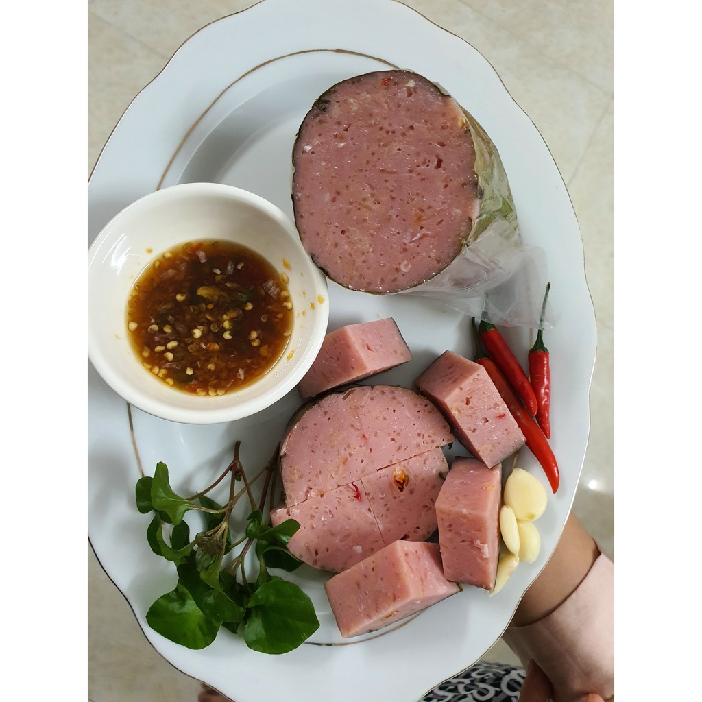 Nem Chua Cô Huế Nha Trang - 500gr, Nem Chua Lên Men Tự Nhiên, Không Chất Bảo Quản, Đặc Sản Khánh Hòa | BigBuy360 - bigbuy360.vn