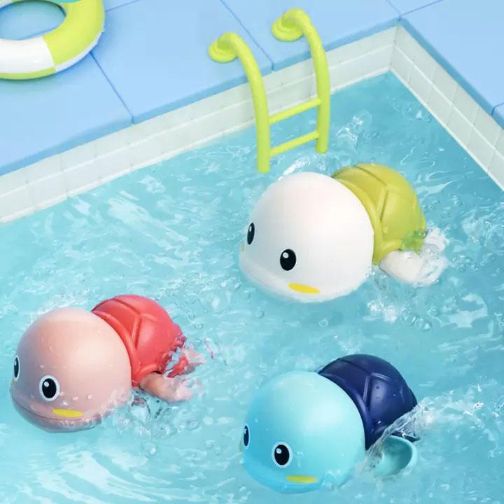 Rùa Bơi Siêu Đáng Yêu Cho Bé Dùng Để Chơi Trong Bồn Tắm, Bể Bơi